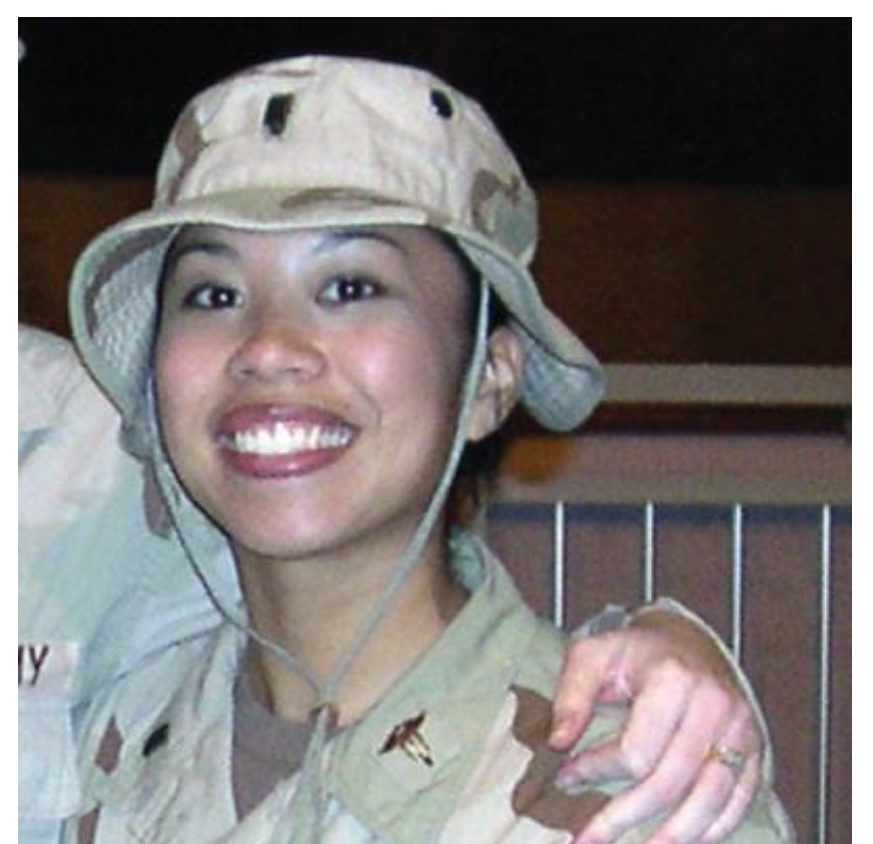 Leilani Attilio during her Army Nurse Corps service